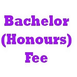 Fee Structure (Bachelor Programme),  Session 2024-25.